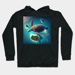 The flying turtle Hoodie